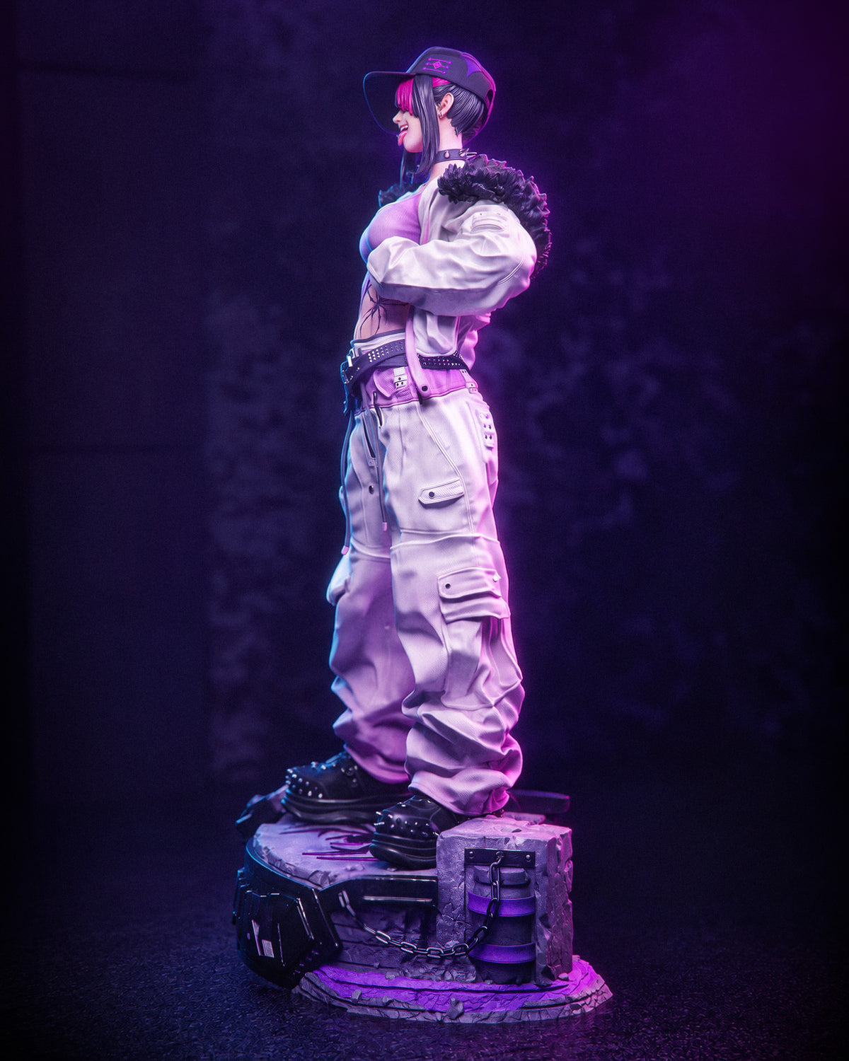 Juri Streetware Street Fighter Collectible Resin Art(Design by CA3D)