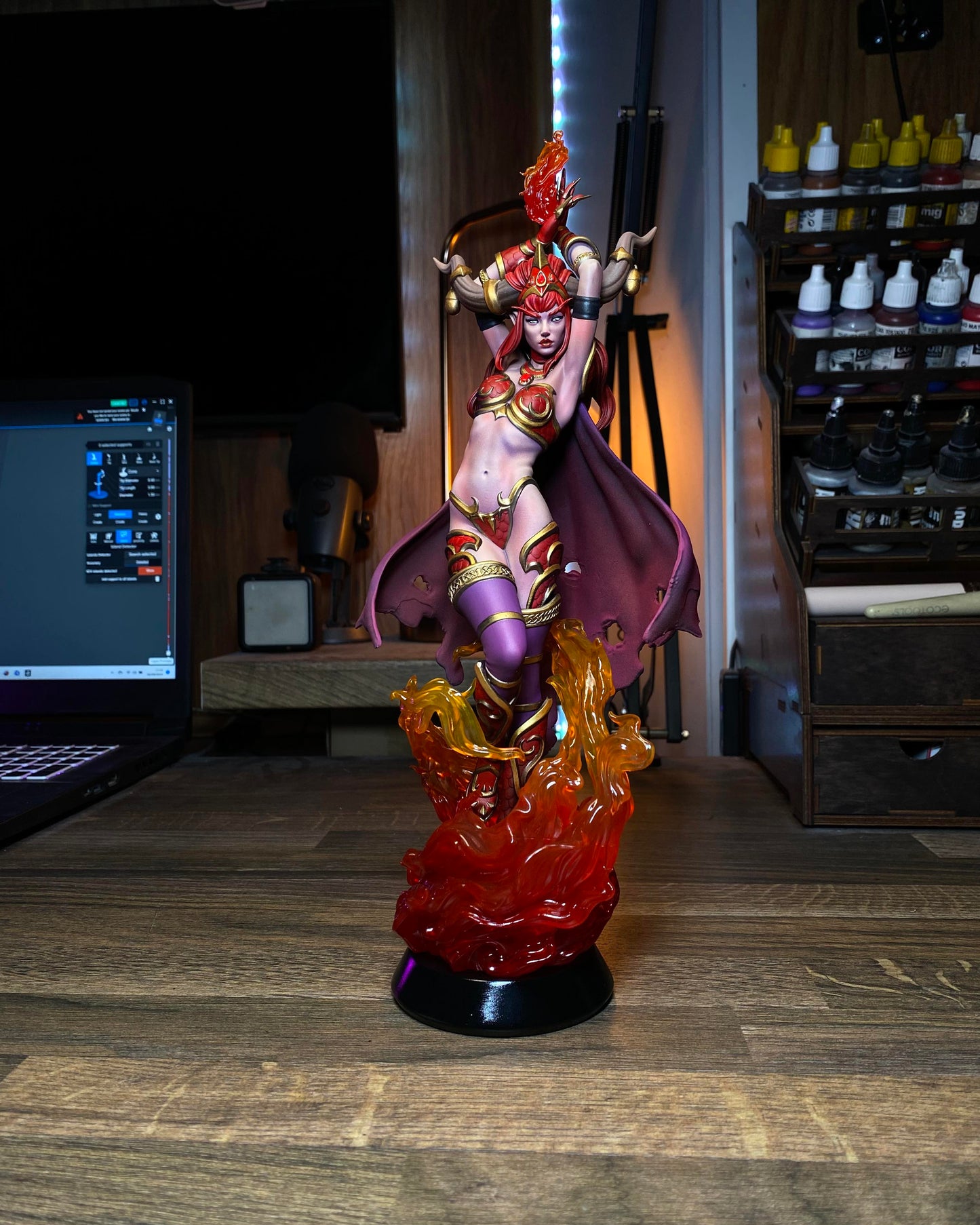 Alexstrasza Resin Fan Art - MTO