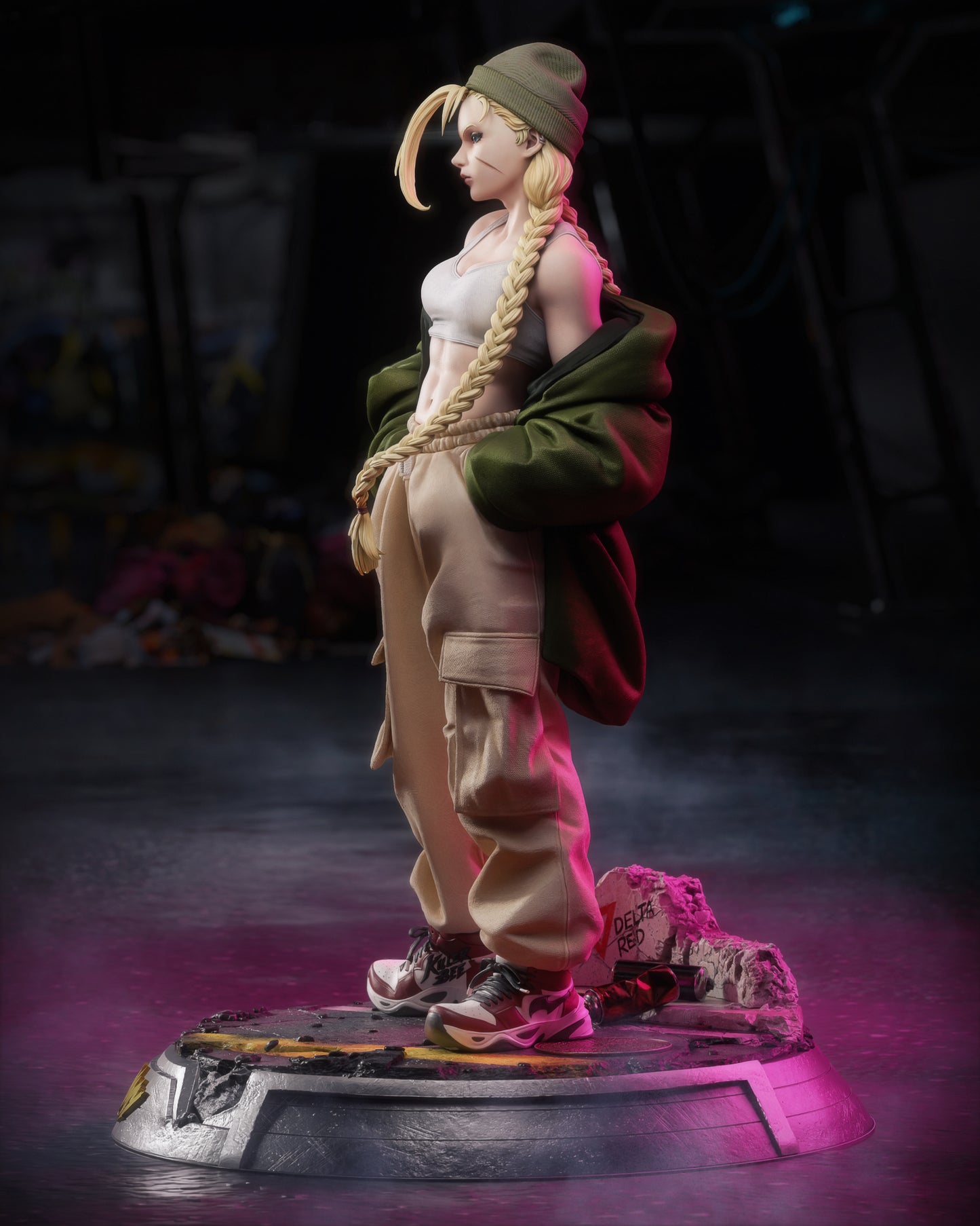 Streetwear Cammy Resin Art (Design by CA3D)