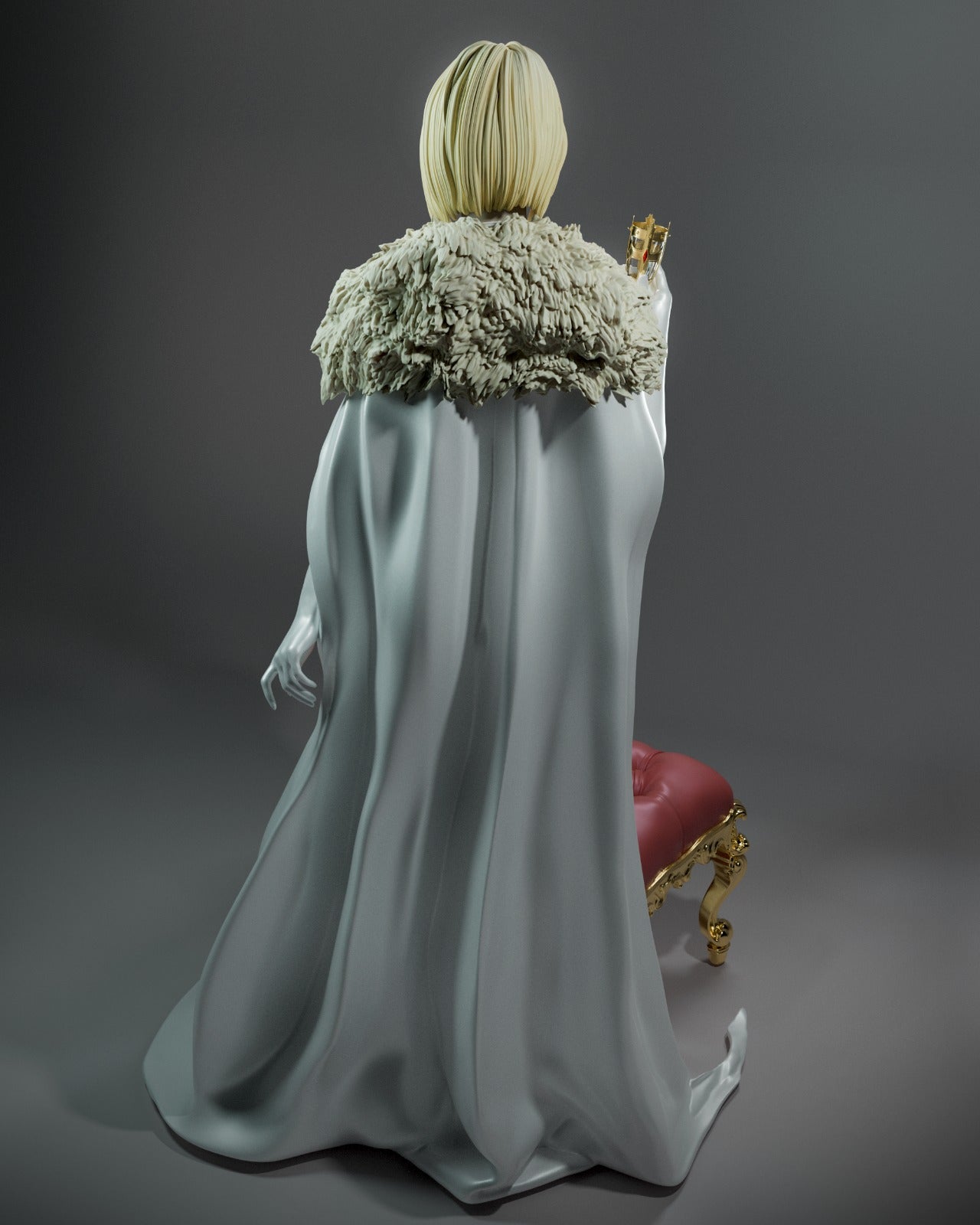 Emma Frost Collectible Resin Fan Art Pro Painted - MTO