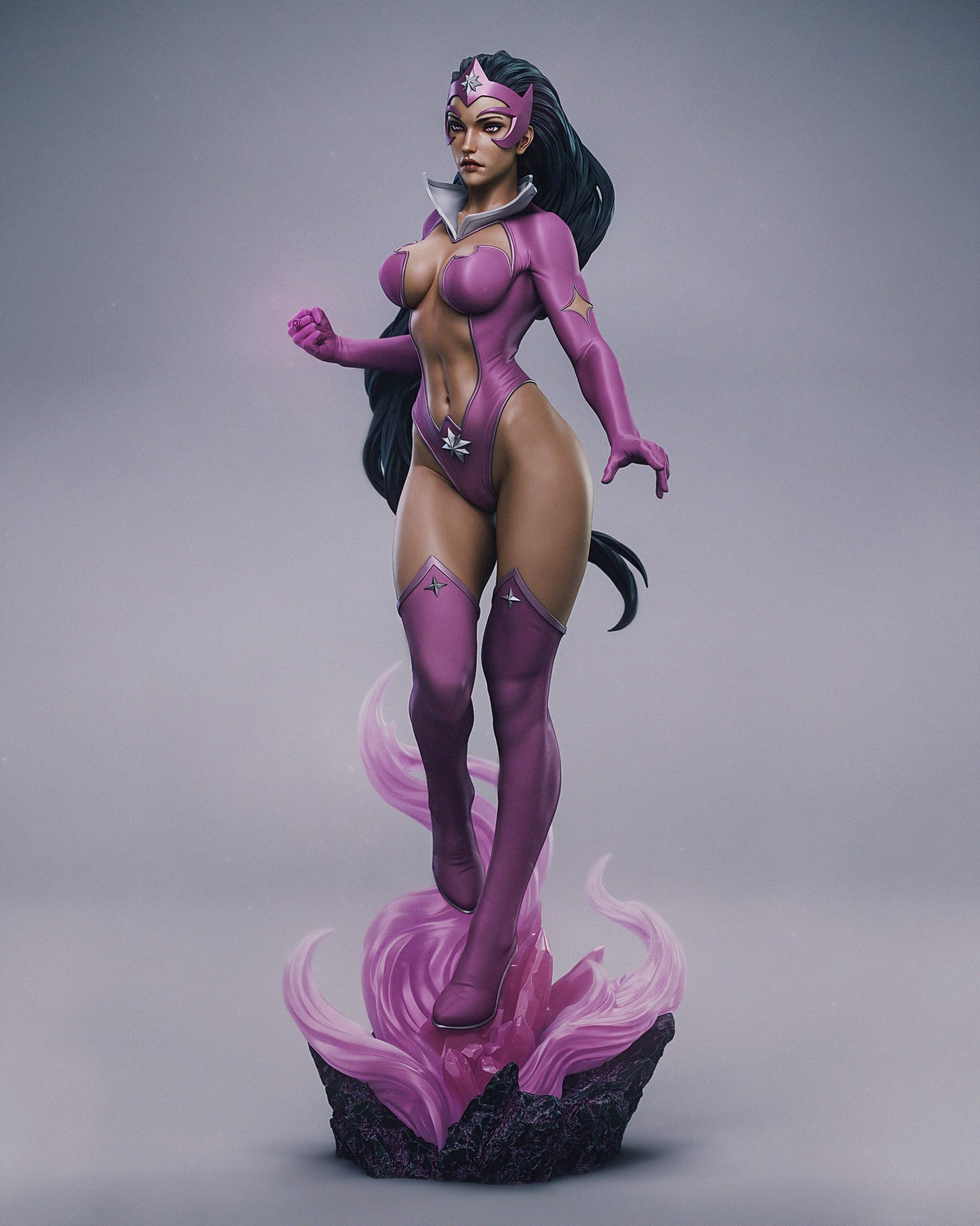 Star Sapphire Resin Fan Art MTO (Design by Abe3D)