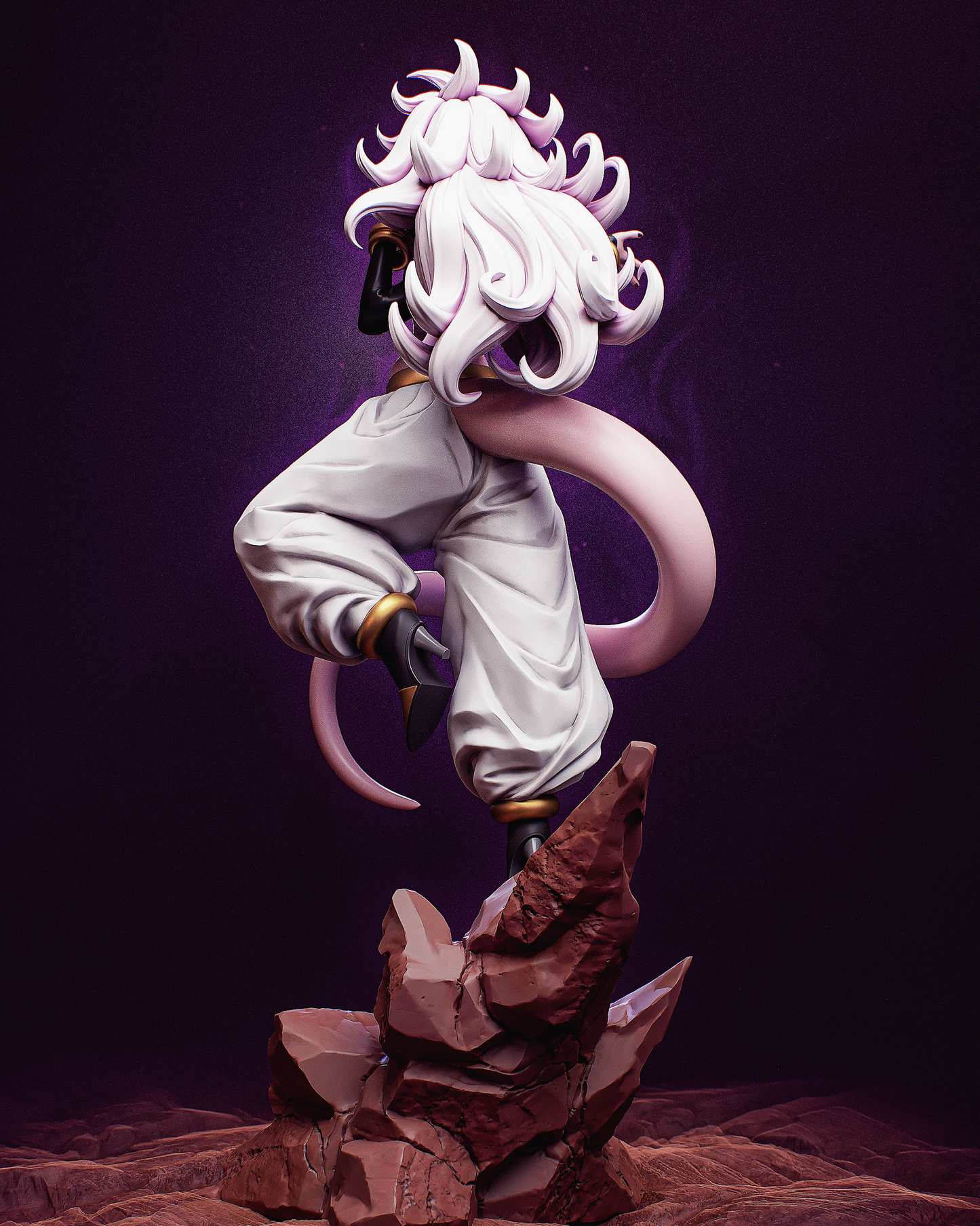 Android 21 Resin Art (Design by CA3D)