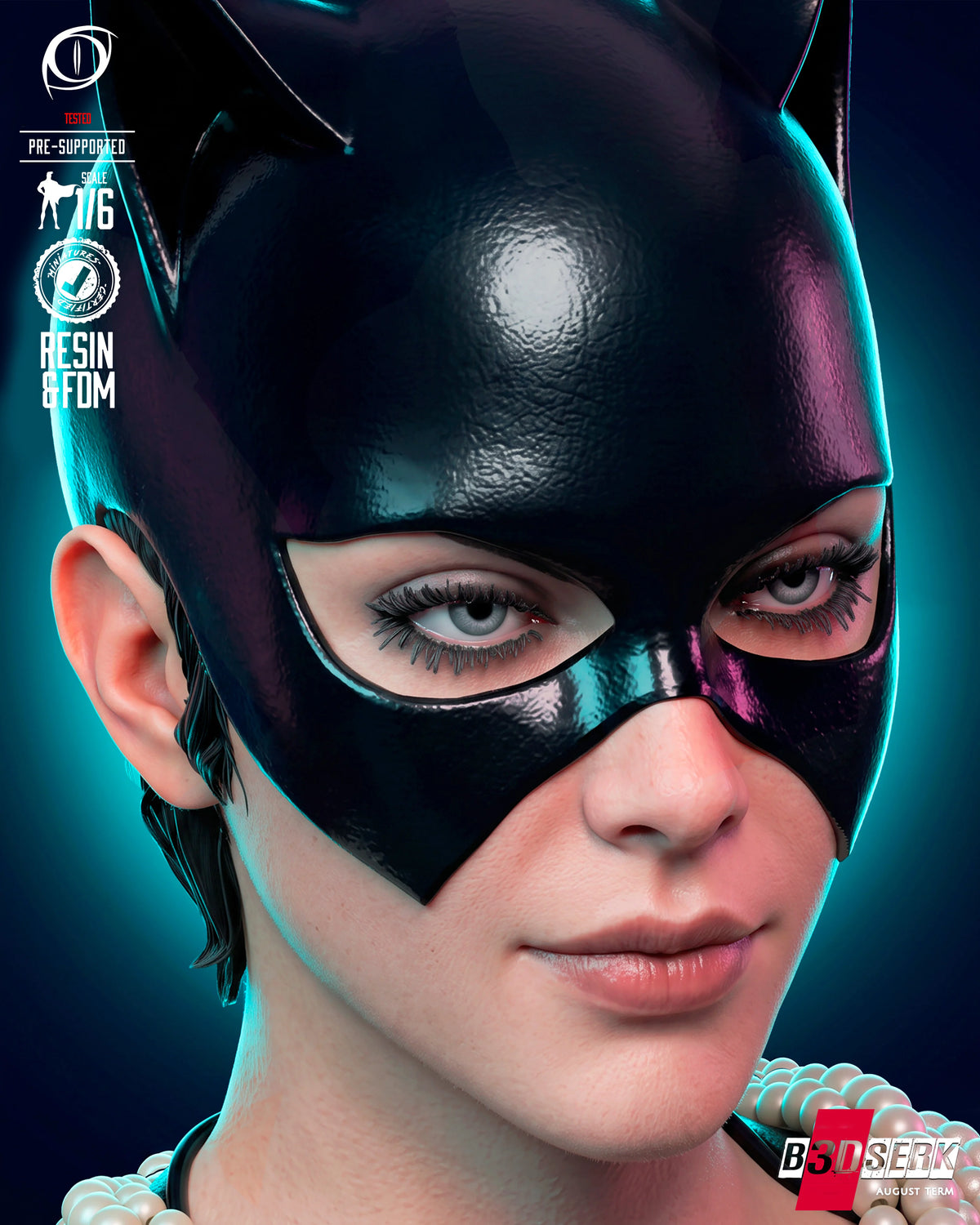 Catwoman Resin Art (B3dserk)