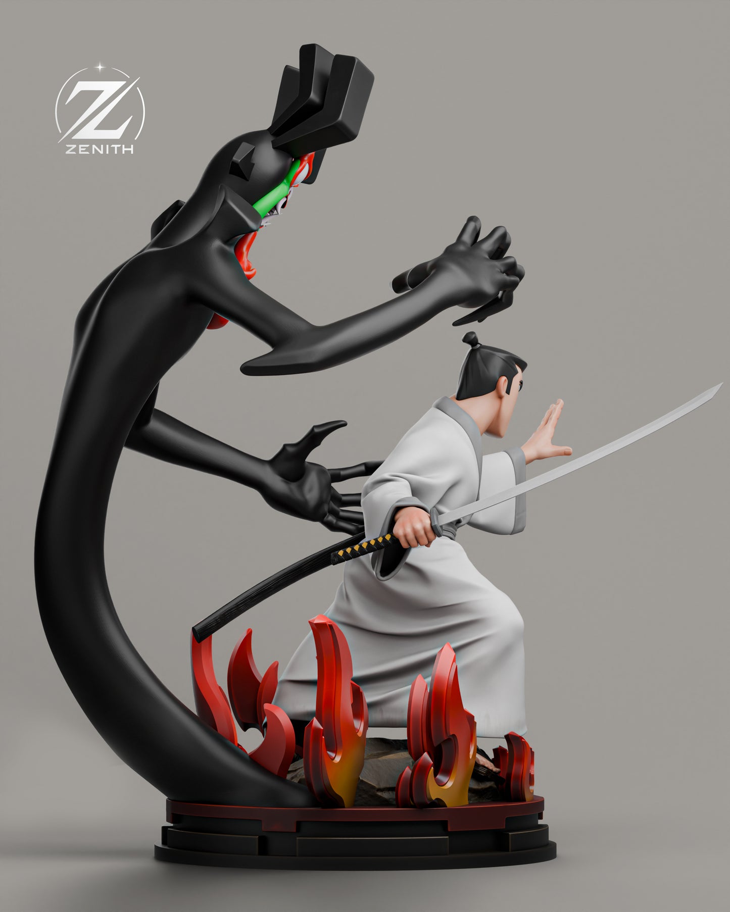 Samurai Jack Resin Art (Design by Zenith)