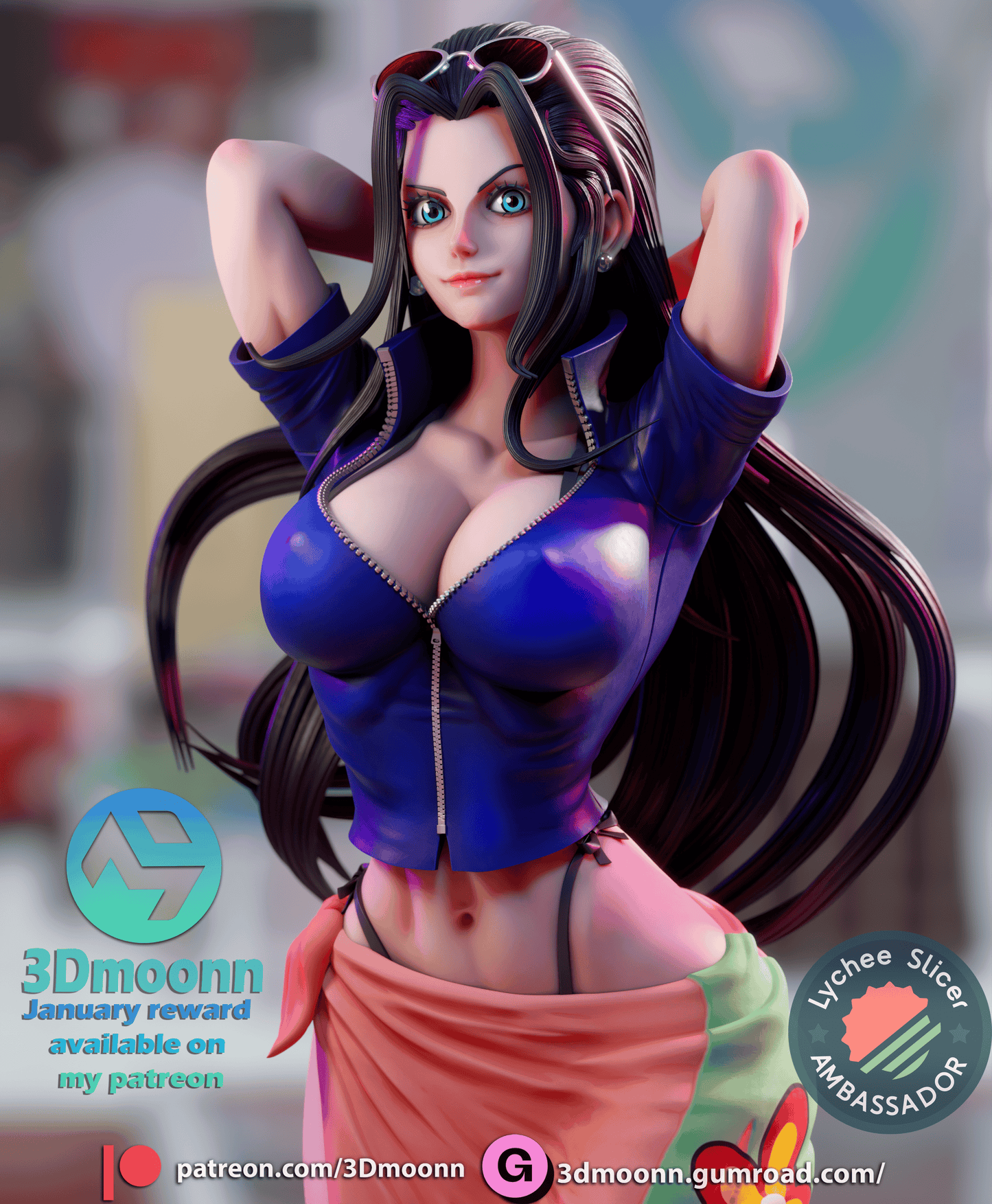 Nico Robin Resin Fan Art Sculpture (3DM)