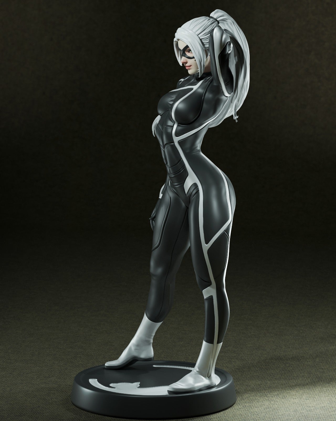 Black Cat Resin Fan Art - MTO (CA3D)