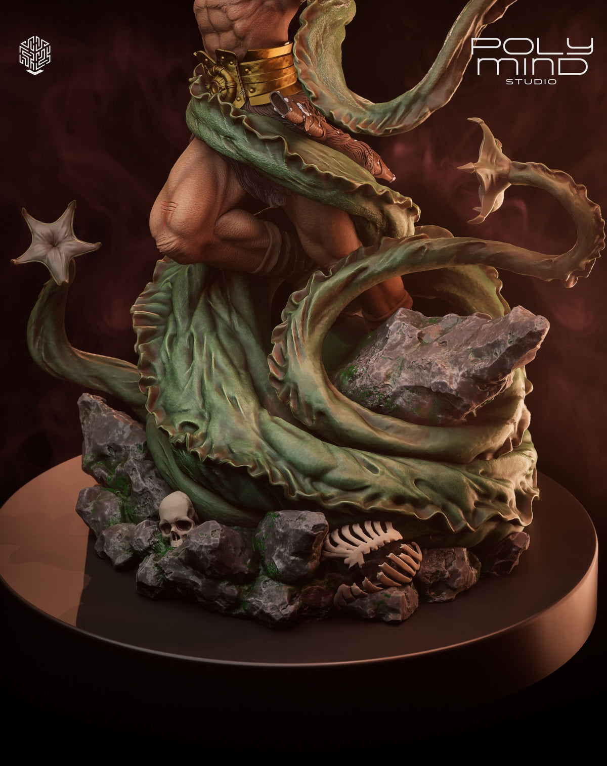 Conan the Barbarian Resin Art (PolyMind Version)