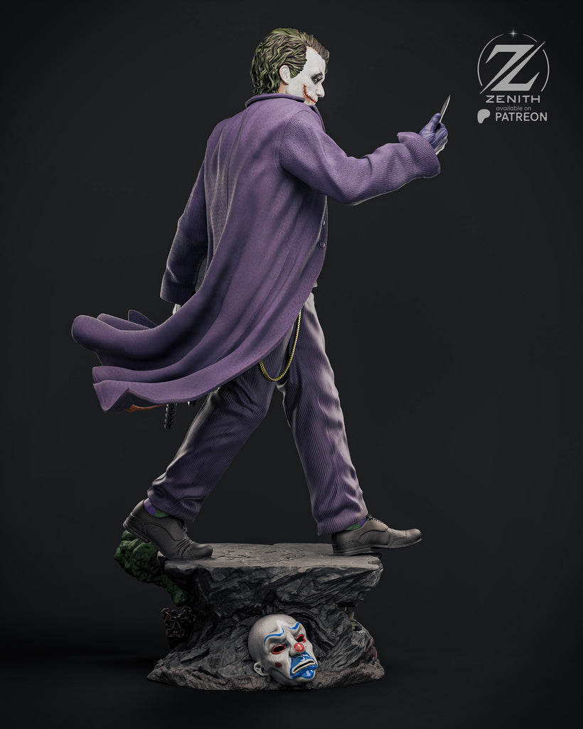 Joker Resin Fan Art MTO (Design by Zenith)