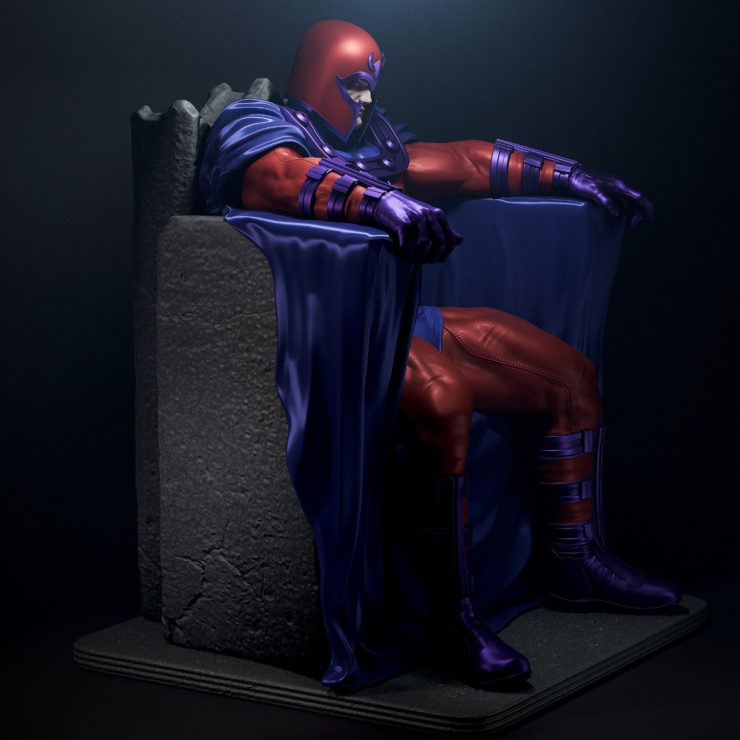 Magneto Resin Fan Art Pro Painted - MTO CA3D