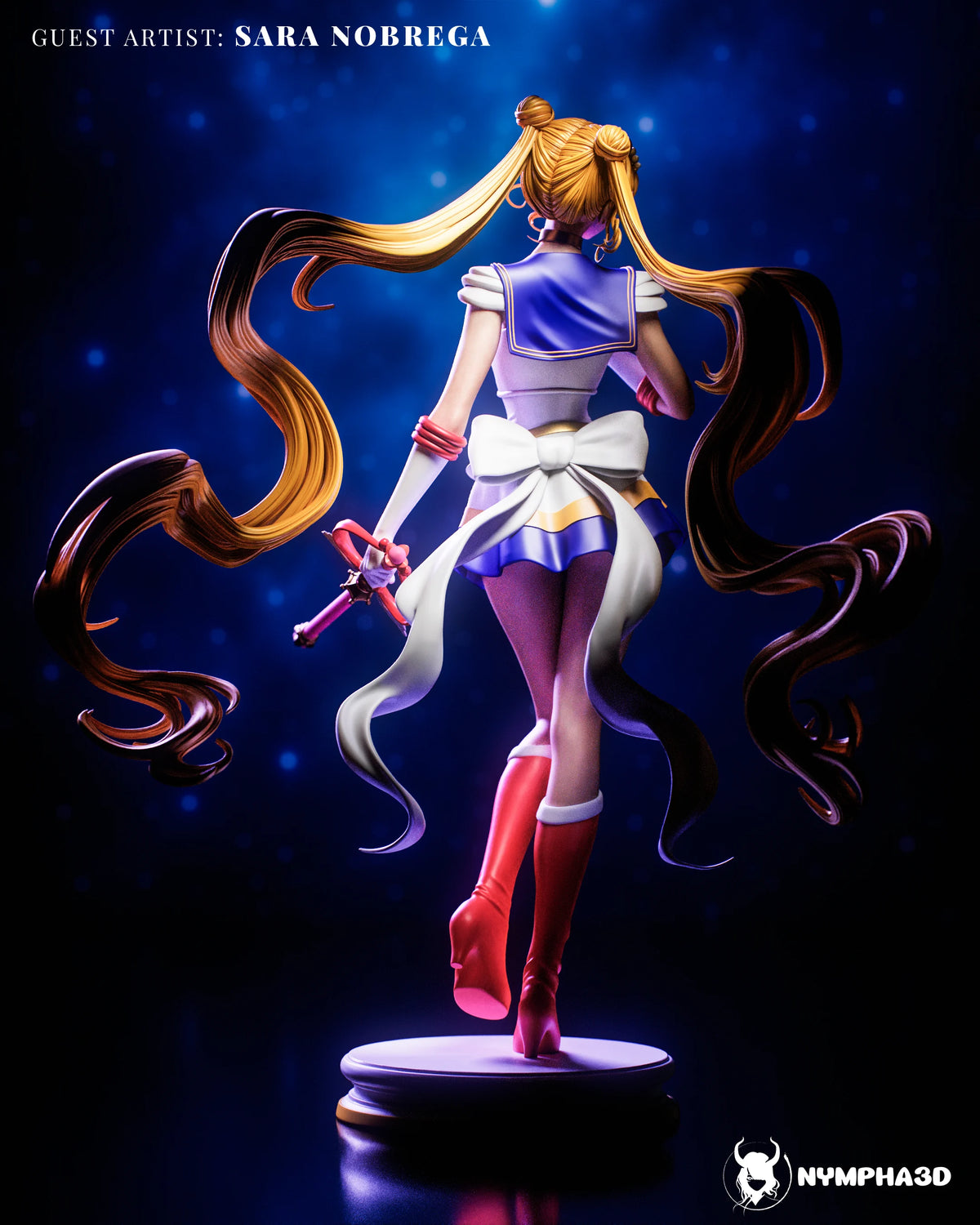 Sailor Moon Resin Art (Nympha3D)