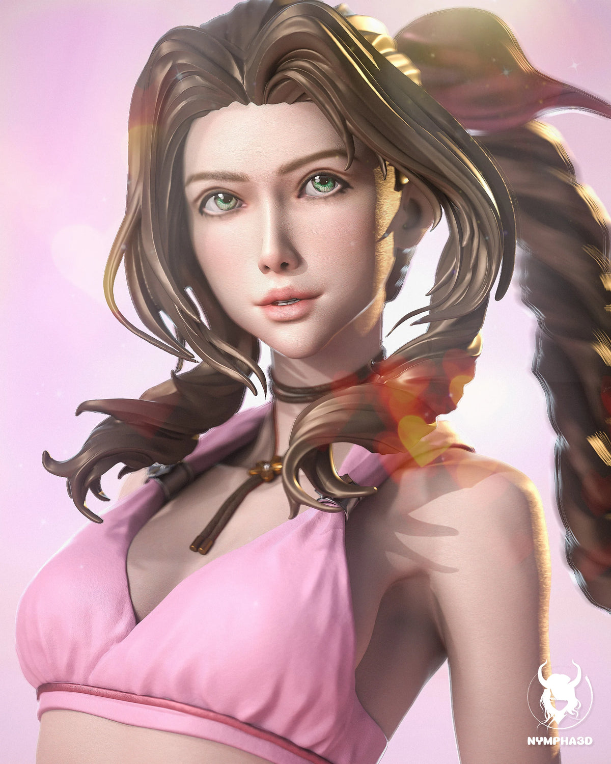 Aerith Resin Art (Nympha3D)