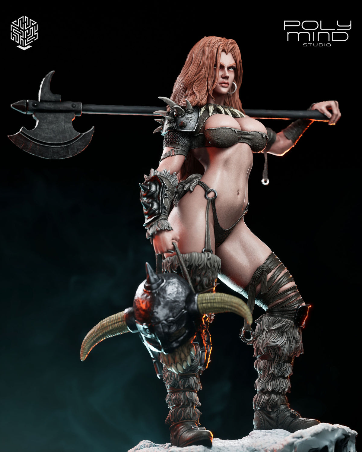 Thyra the Relentless Resin Art (PolyMind Version)