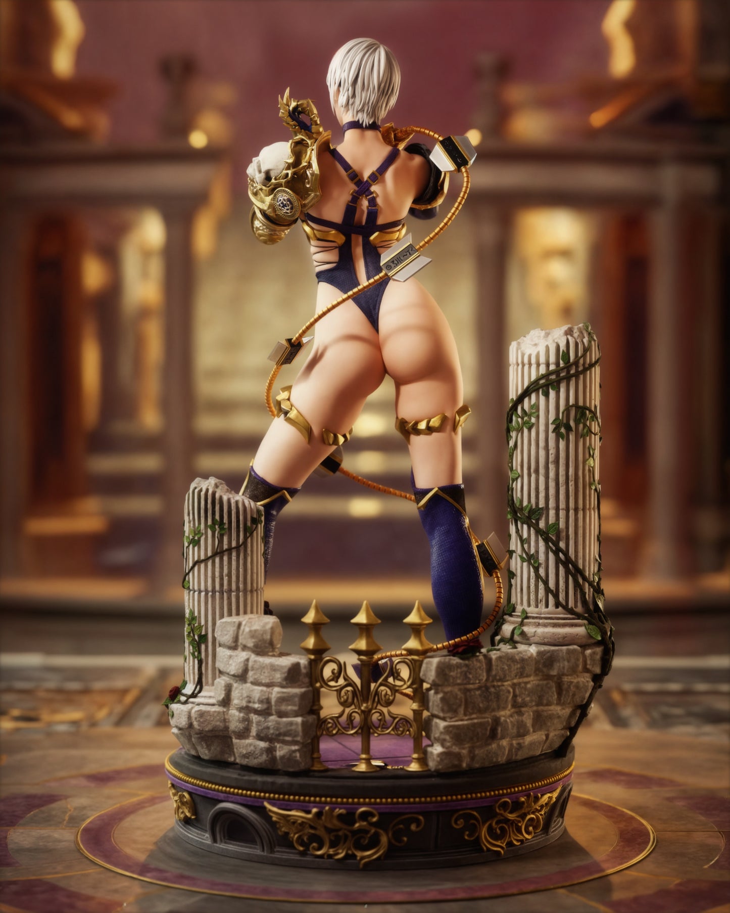 Ivy Valentine Soulcaliber Resin Art (Design by CA3D)