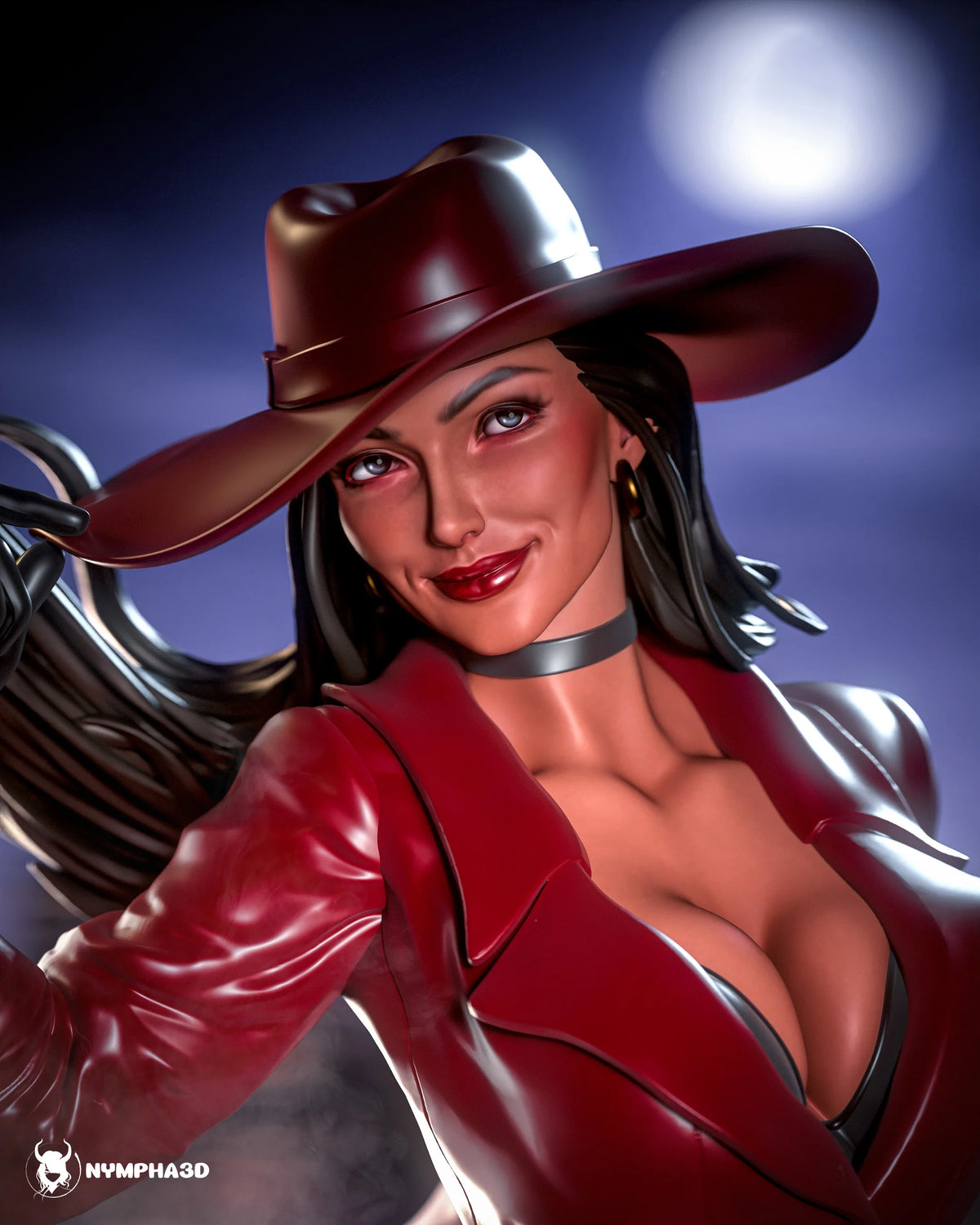 Carmen Sandiego Resin Art (Nympha3D)