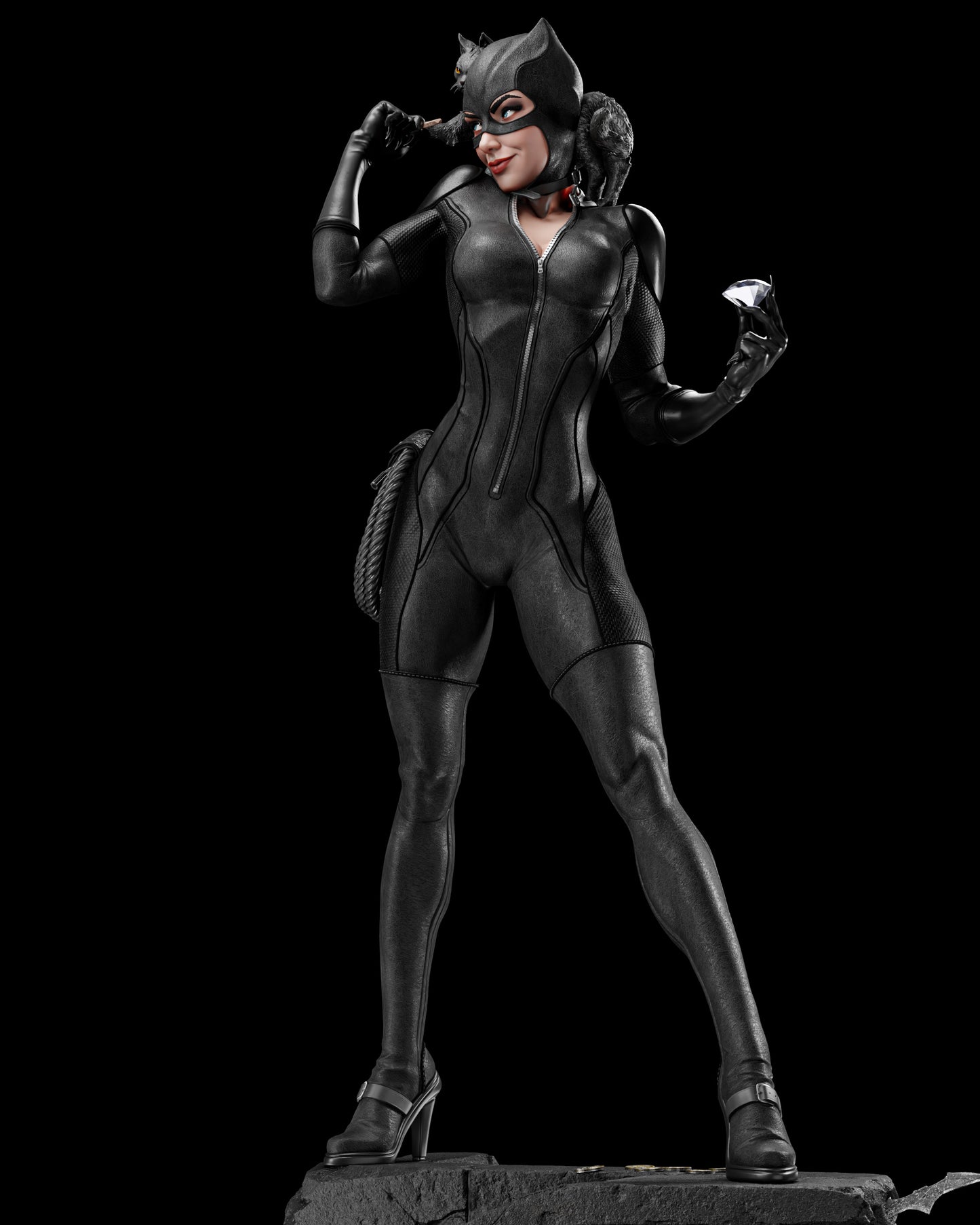 Catwoman Resin Fan Art - MTO (ZEZ)