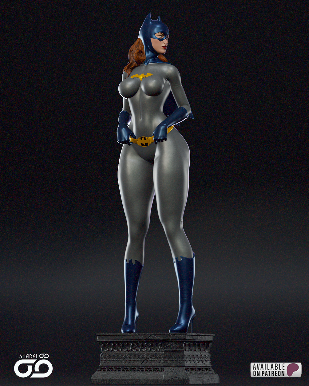 Batgirl Resin Art (Shadaloo)