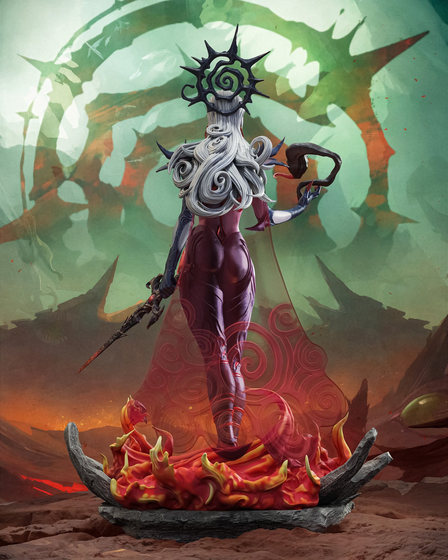 Hela Resin Art - MTO (Design by CA3D)