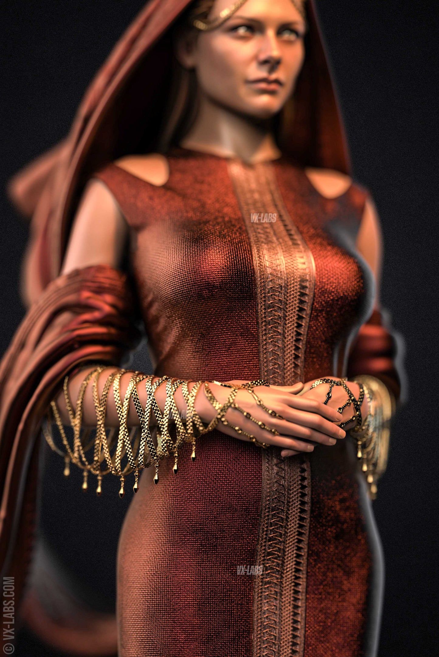 Lady Jessica Dune Resin Art (Designed by VXLabs)