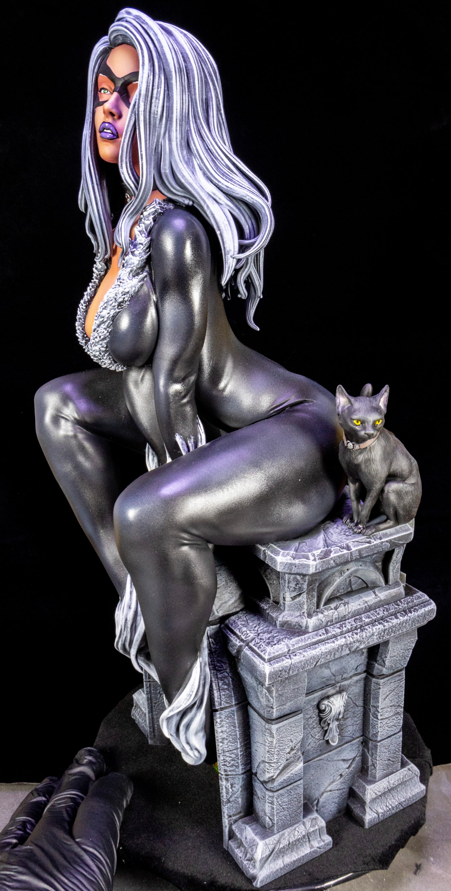 Black Cat Resin Fan Art - MTO (CA3D)