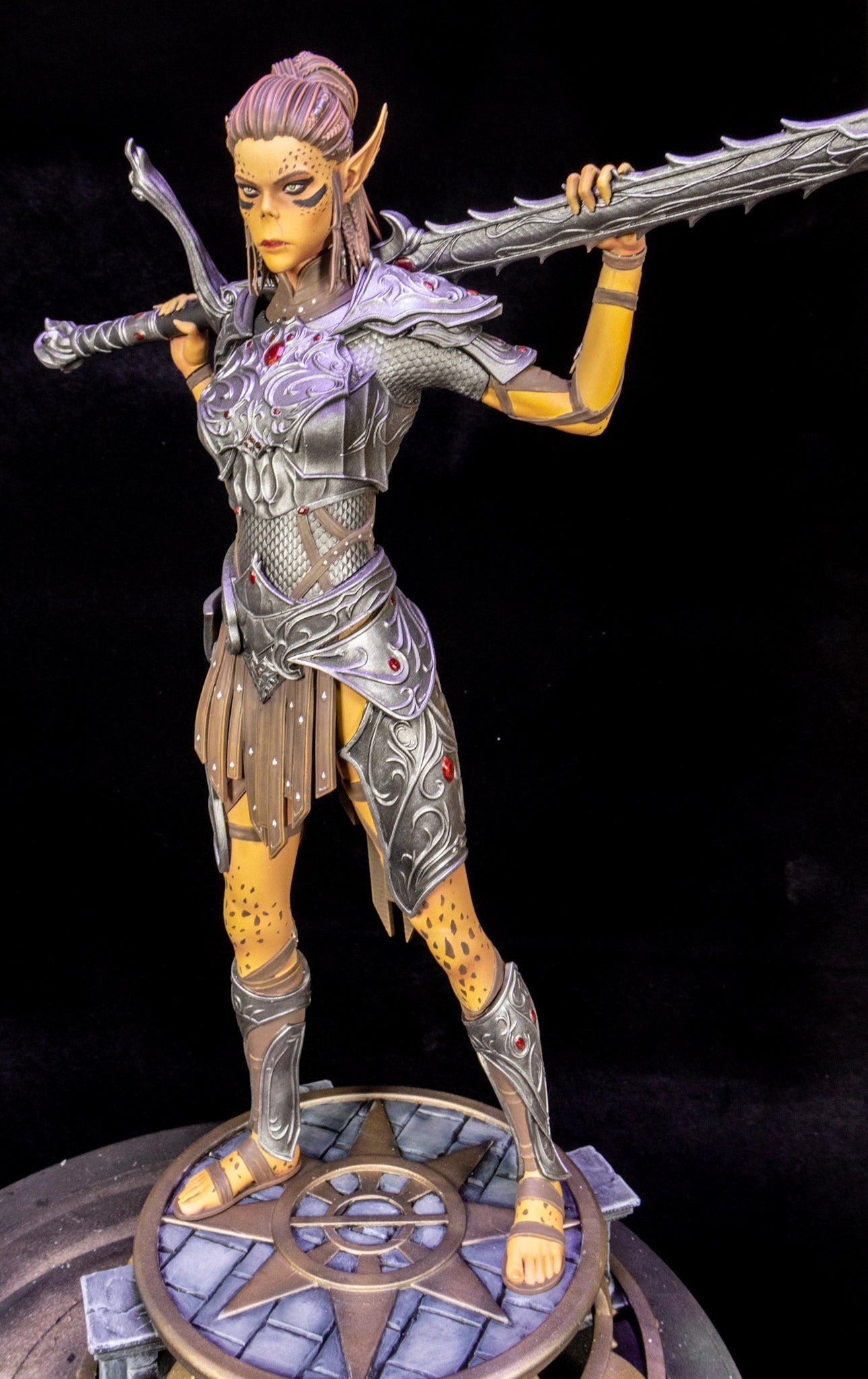 Baldur's Gate 3 Lae'zel Collectible Resin Fan Art Pro Painted - MTO