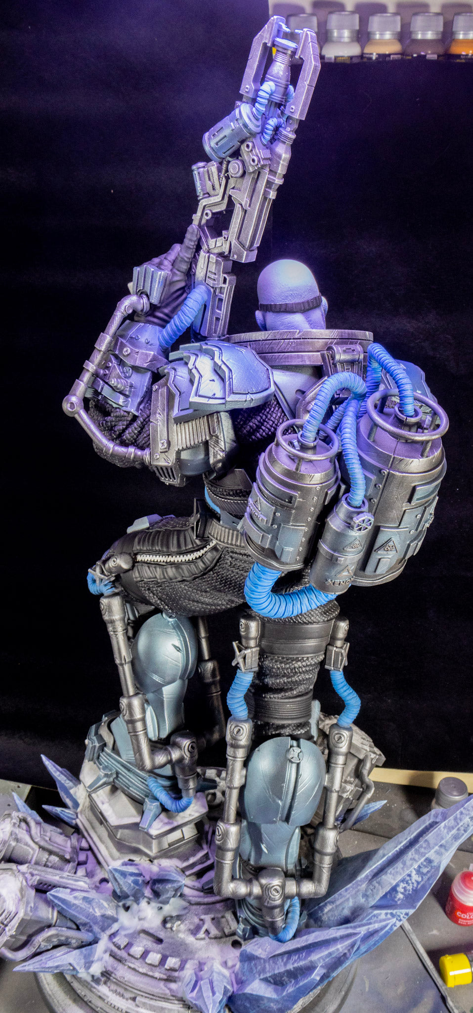 Mr. Freeze Resin Sculpture Fan Art Pro Painted - MTO