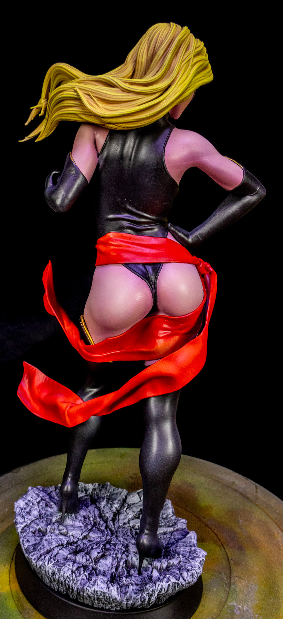 Ms. Marvel Resin Fan Art - MTO