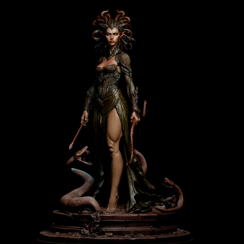 Medusa Resin Art (Vyra Version)