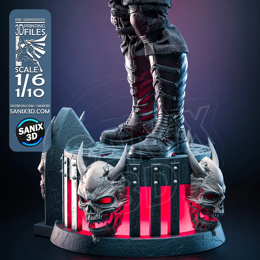 Daredevil Resin Art (Design by Sanix3D)
