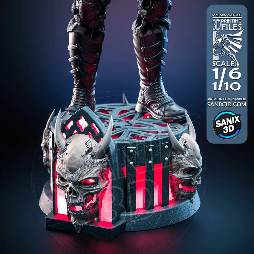 Daredevil Resin Art (Design by Sanix3D)