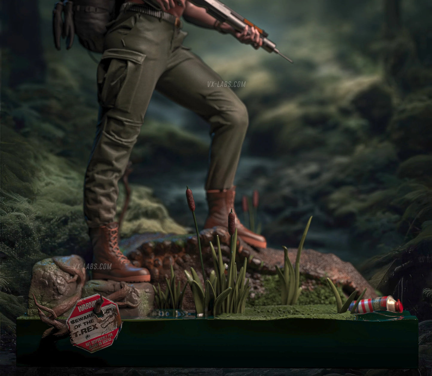 Zora Bennet Jurassic World Resin Art (Designed by VXLabs)