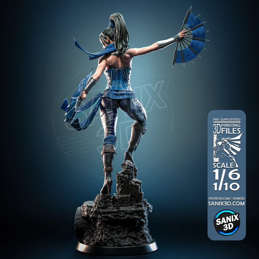 Kitana Resin Art (Design by Sanix3D)