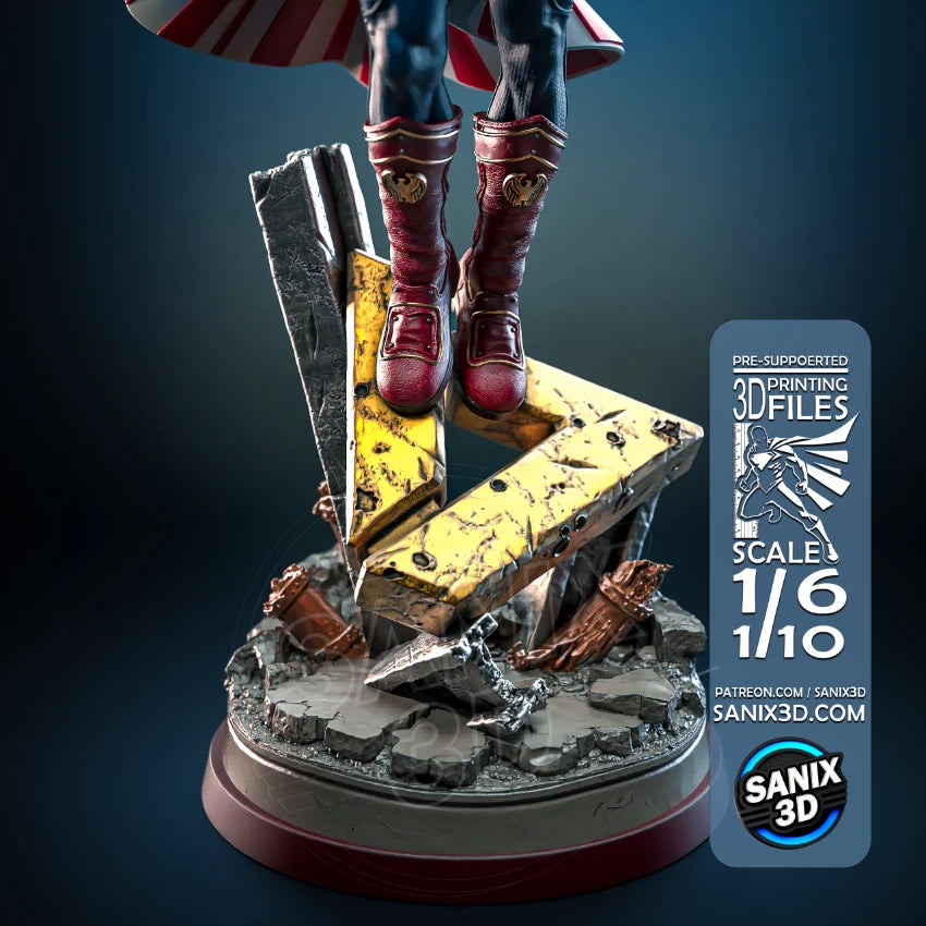 Homelander Resin Art (Design by Sanix3D)