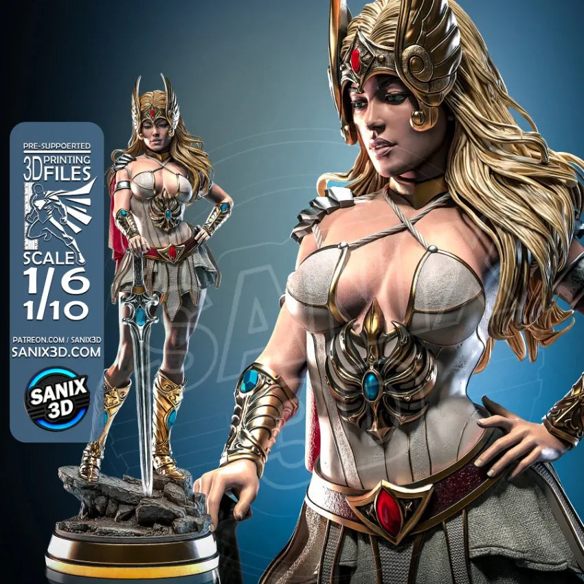 She Ra Resin Art (Design by Sanix3D)