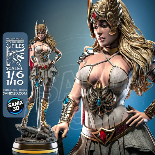 She Ra Resin Art (Design by Sanix3D)