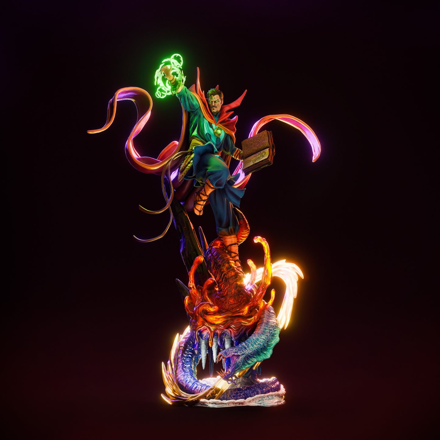 Dr. Strange Resin Art - MTO (Design by CA3D)