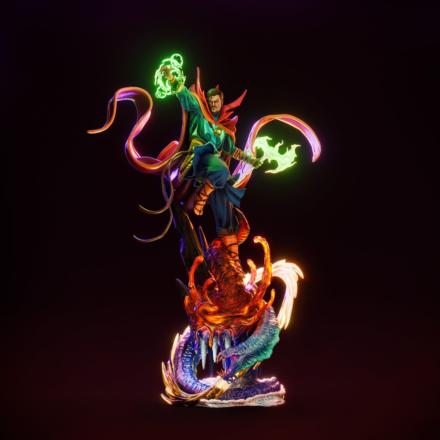 Dr. Strange Resin Art - MTO (Design by CA3D)