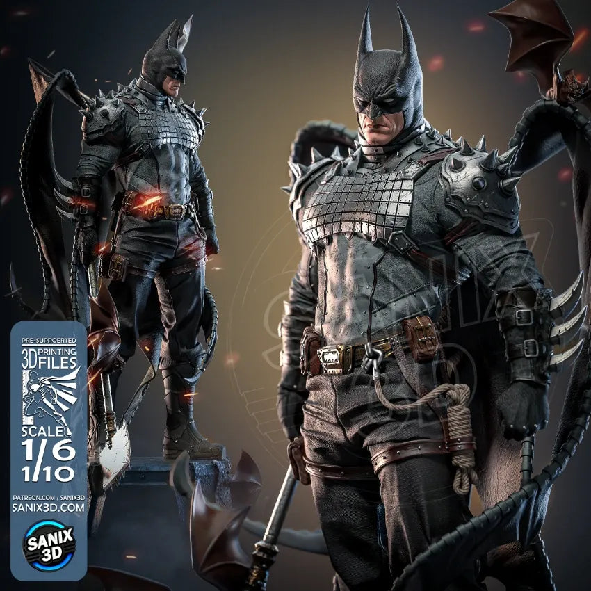 Batman Absolute Resin Art (Design by Sanix3D)