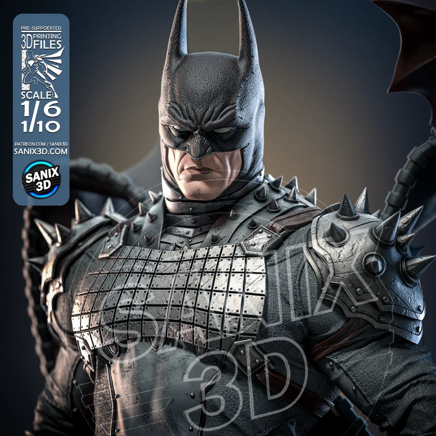 Batman Absolute Resin Art (Design by Sanix3D)