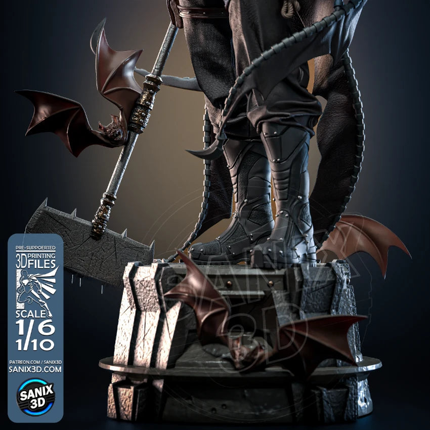 Batman Absolute Resin Art (Design by Sanix3D)