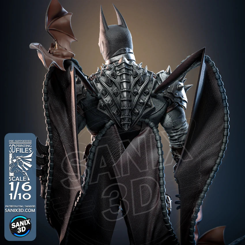 Batman Absolute Resin Art (Design by Sanix3D)