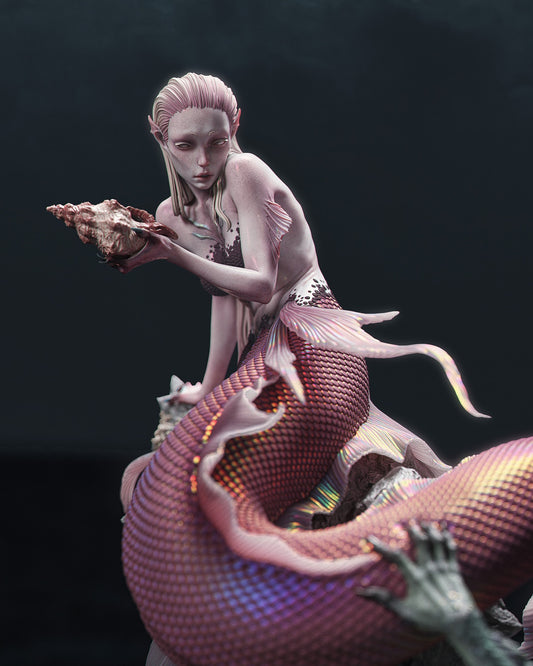 Mermaid Resin Art - MTO (Design by CA3D)