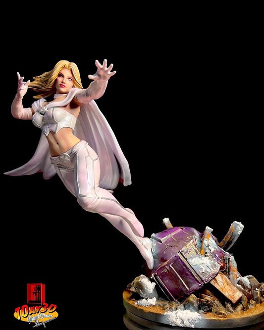 Emma Frost Resin Fan Art Sculpture (3DMoonn)