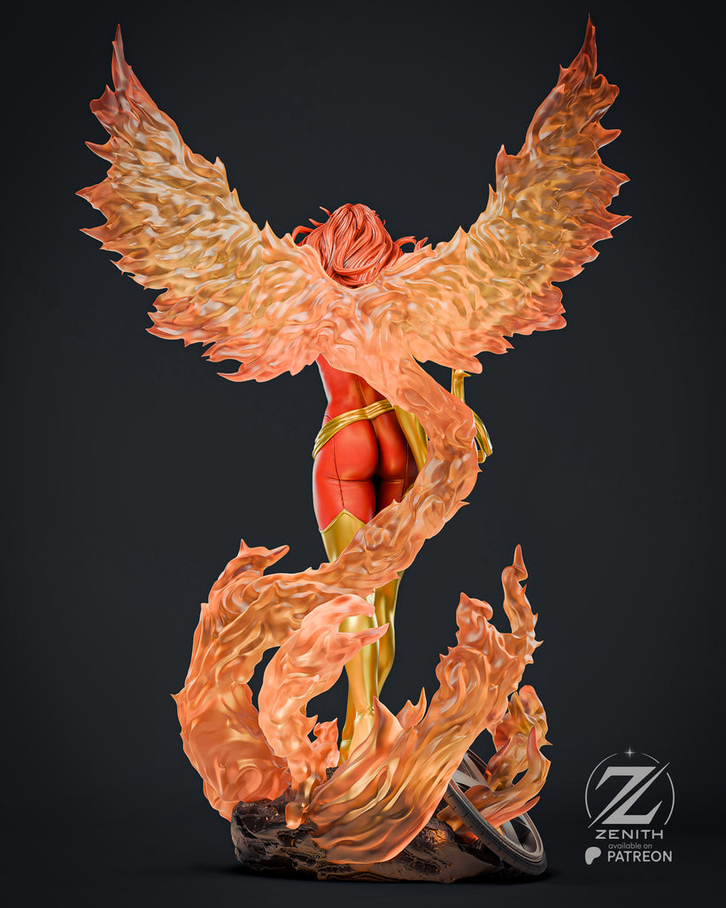 Jean Grey Resin Fan Art MTO (Design by Zenith)