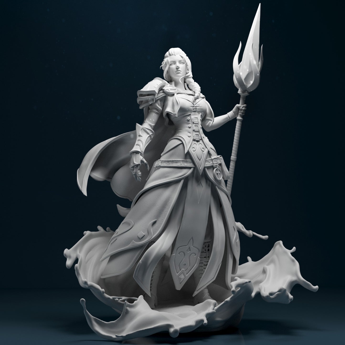 WoW Jaina Collectible Resin Fan Art Pro Painted - MTO