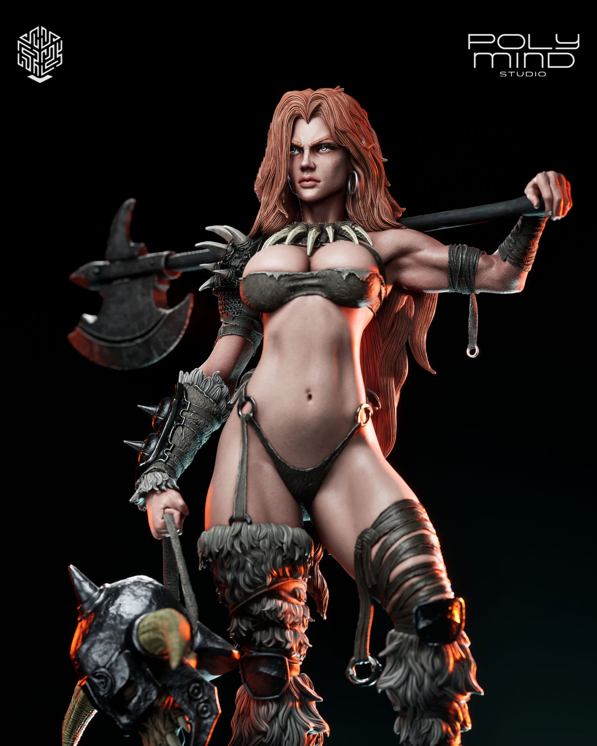 Thyra the Relentless Resin Art (PolyMind Version)