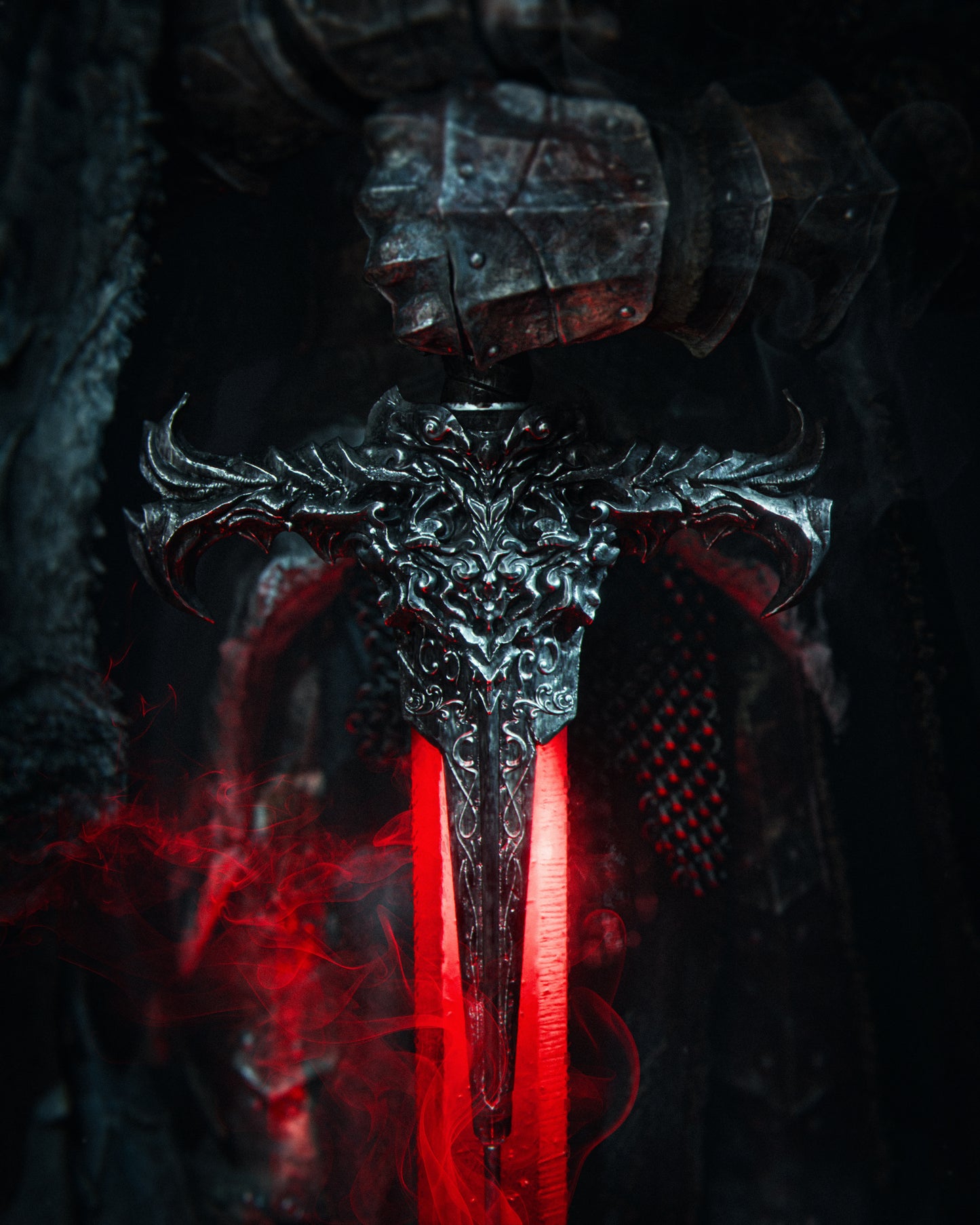 Death Knight Resin Art - MTO (Design by CA3D)