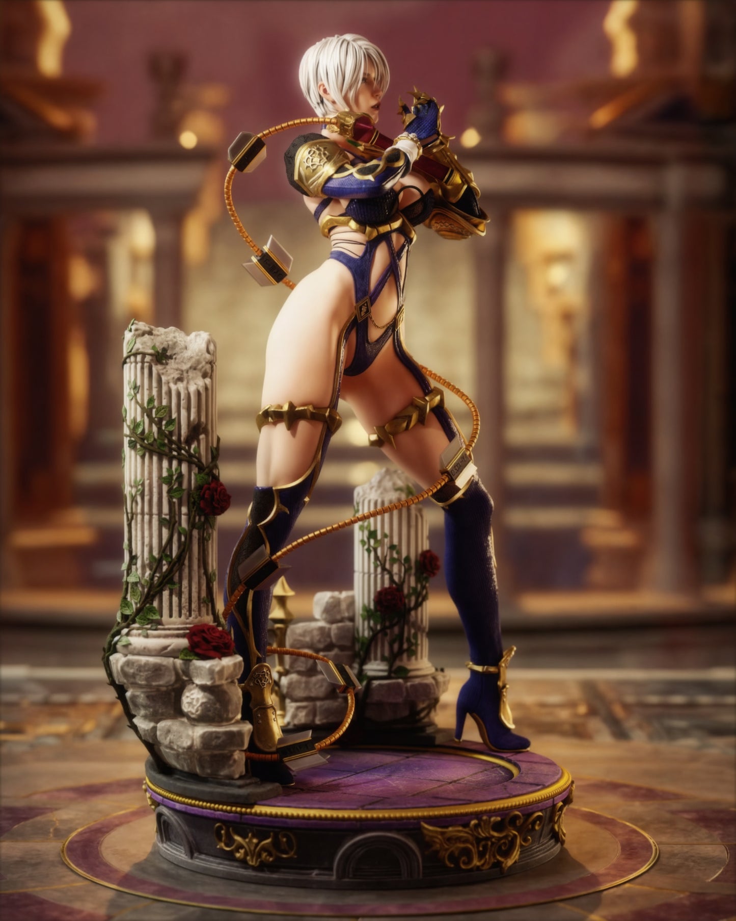 Ivy Valentine Soulcaliber Resin Art (Design by CA3D)