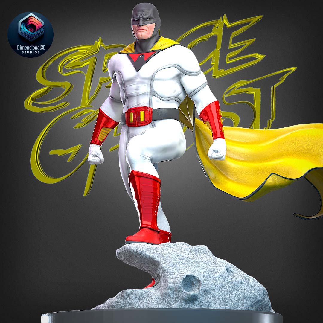 Space Ghost Resin Fan Art - MTO (3DMind)