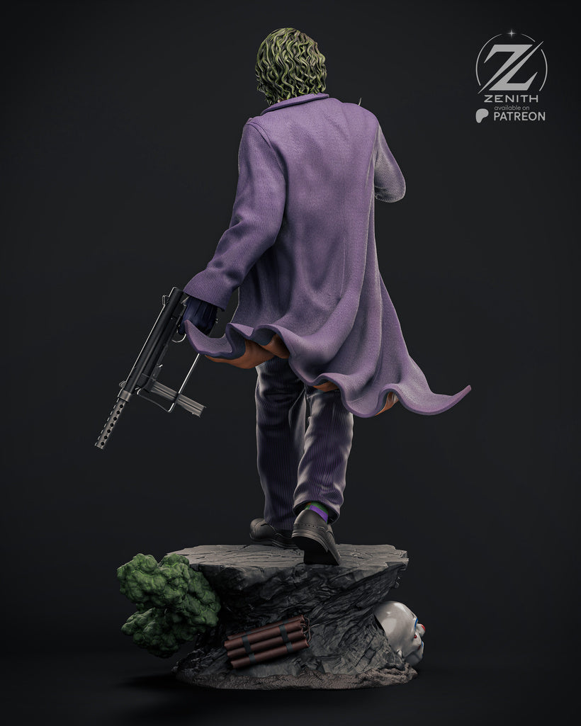 Joker Resin Fan Art MTO (Design by Zenith)