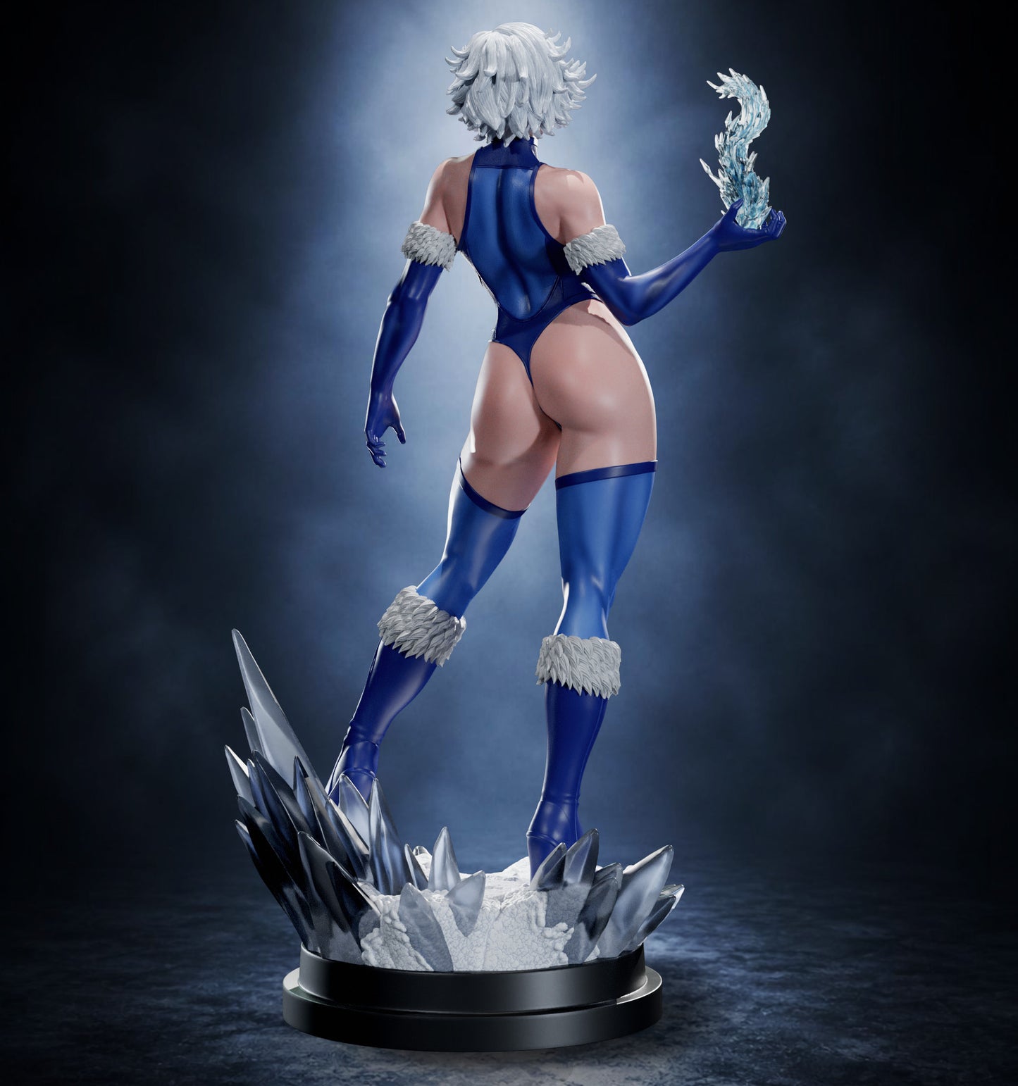 Killer Frost Resin Art (Design by Abe3D)